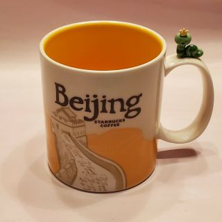 Starbucks Coffee 16oz Global Icon City Mug Beijing China 2018 Great Wall