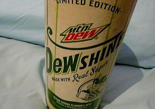 LE Mtn Dew Dewshine 25 oz,  glass jug 3