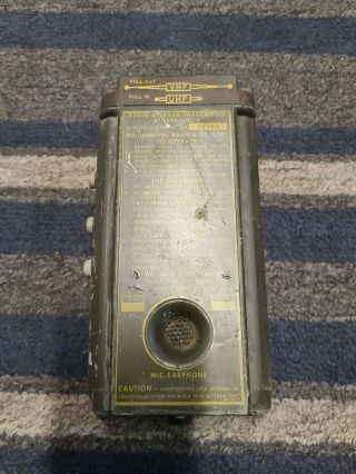Survival Radio Usaf Receiver - Transmitter Rt - 159b/urc - 4