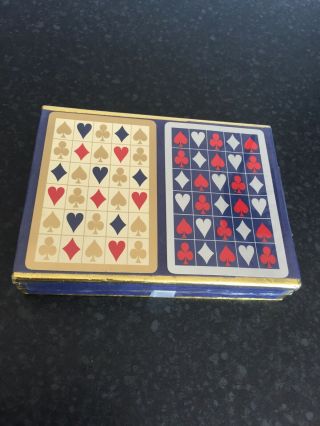 (o) Collectors Playing Cards Magic Trick Set Of 2 Luxury Cards By Congress