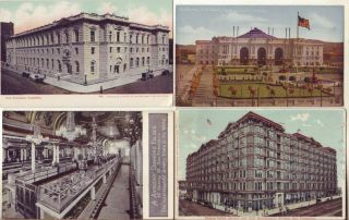 23 Vintage San Francisco Ca California Postcards 1905 & Up (6) (9 Undiv)