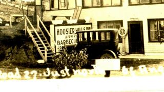 Angola,  In - Steuben Co,  In - Hwy 27 - Notice Scales - Car? Roadside Hoosier Hills Inn Pc