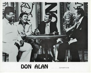 Don Alan Photo - Mike Douglas Show - Phyllis Diller,  Henny Youngman Breaking Up - Af