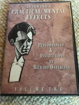 Annemann’s Practical Mental Effects,  Vol.  2 Dvd,  Osterlind