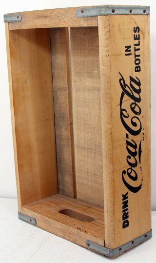 COCA - COLA Natural Wood COKE BOTTLE Wooden Crate Los Angeles RePOP Tribute 2