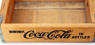 COCA - COLA Natural Wood COKE BOTTLE Wooden Crate Los Angeles RePOP Tribute 3