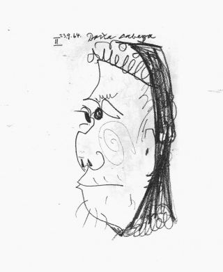 Picasso,  Le Gout Du Bonheur,  Lithograph,  Plate 23.  9.  64.  Ii