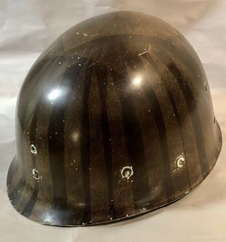 Wwii Us Military Firestone M1 Helmet Liner - Prisoner Of War?