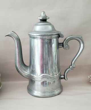 Wilton Armetale Pewter - Country French Pattern - Coffee Pot