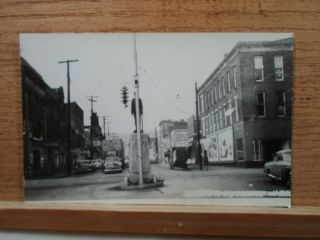 Bridgeport Oh Ohio,  Looking West On Main /st From Lincoln Ave,  Postcard
