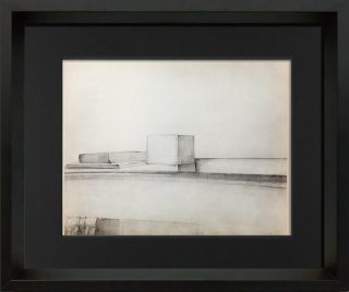 Le Corbusier Lithograph Limited Edition " The Chimney Top "