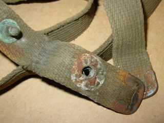 WWII M1 Carbine Sling Pacific Foot Locker Vet find 2