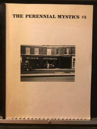 The Perennial Mystics 8.  Copyright 1990 By James Hagy.  Paperback Magic Book