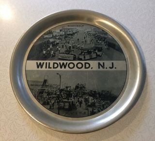 Wildwood,  Nj Hunt’s Pier Boardwalk Tin Plate Flyer Tram Car 1960s