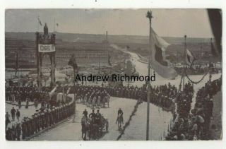 Royal Visit King Edward Vii Malta 1910 Rp Postcard Posted Sliema 277c