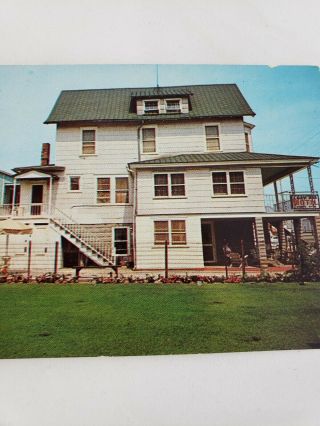 C 1960s Cozy Inn Motel Wildwood By The Sea Nj Chrome Advertising Postcard