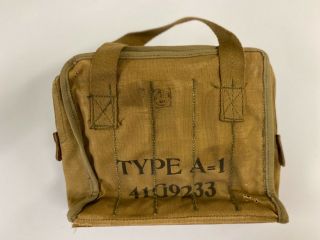 Wwii 1941 Type A - 1 Army Air Force U.  S.  Navy Aircraft Air Crew Flare Pouch