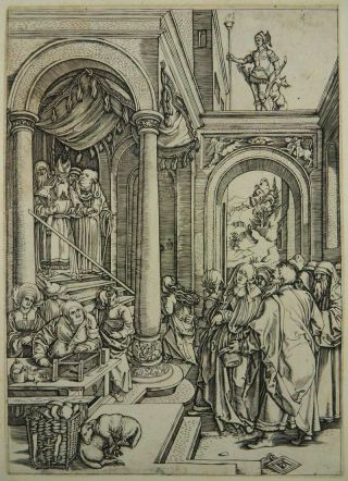 Marcantonio Raimondi Albrecht DÜrer Old Master Engraving Life Of The Virgin L27