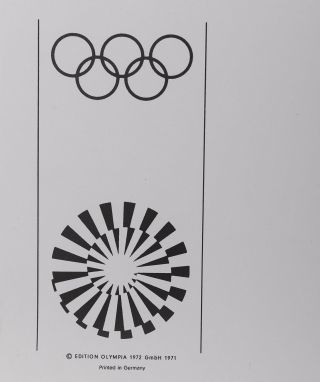 Allan D ' ARCANGELO,  1972,  Olympische Spiele München,  lithograph poster 3
