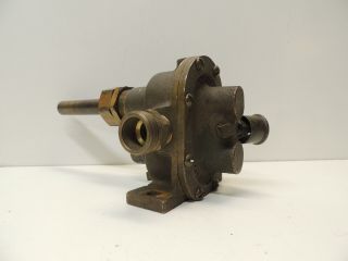 Vintage Brass Water Circulating Cooling Or Possibly Oil Pump