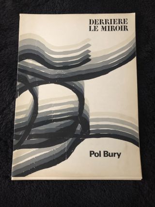 Derriere Le Miroir Dlm 178 April 1969 Pol Bury Maeght Editeur Complete