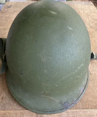 Usgi Wwii Korea Era Us Army Military Front Seam M1 Steel Helmet Shell