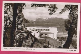 Ww2 Wwii Obersalzberg,  Country House Of The Adolf Hitler Old Photo Postcard