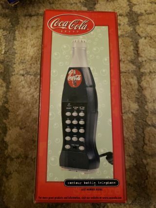 Vintage 1999 Coca Cola Coke Bottle Advertising Phone Telephone