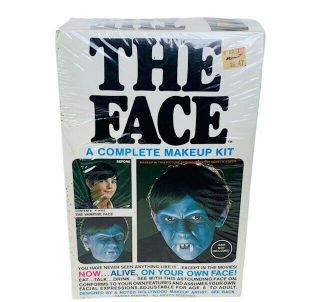 Halloween Mask Costume Decoration Vtg Imagineering The Face Makeup Kit Vampire