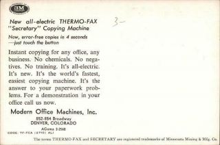Advertising All - Electric Thermo - Fax 