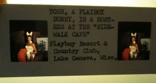 Vintage 1980 Playboy Resort & Country Club Lake Geneva Bunny Stereoview Photo