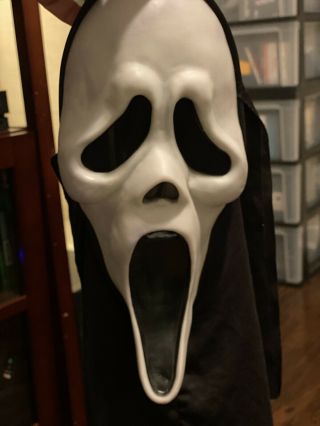 VTG Fantastic Fearsome Faces Gen 1 2 Ghostface Scream Halloween Mask Fun World 2