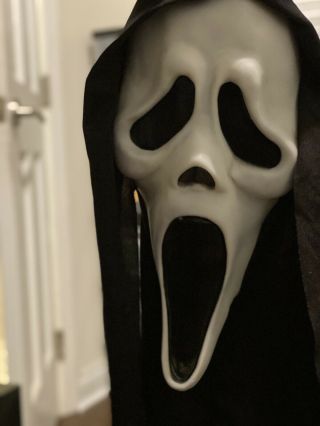 VTG Fantastic Fearsome Faces Gen 1 2 Ghostface Scream Halloween Mask Fun World 3