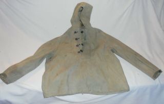 Wwii Navy Foul Weather Deck Smock Jacket Well But Solid