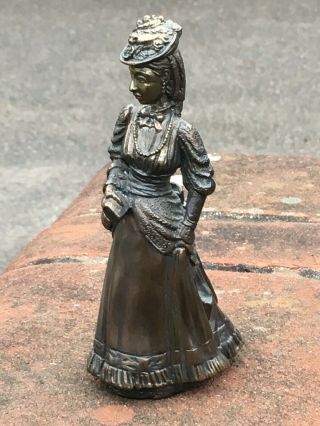 Bronze Lady Bell (not Brass) / Art Work