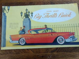 1957 Buick Roadmaster Century Wagon Special Sales Brochure
