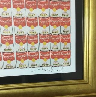 Andy Warhol,  Special Print " 100 Campbell 