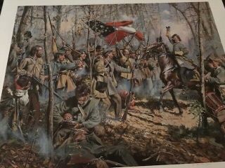 Don Troiani Civil War Print Men Of Arkansas Color