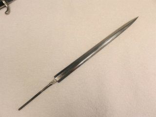 Ww2 German Dagger Blade For Army Or Luftwaffe Dagger