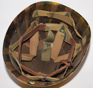 Wwii Us Military Westinghouse M1 Helmet Liner W/ Sweatband,  Nape Strap