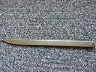 Wwii Japanese Type 30 Bayonet Scabbard Only Painted