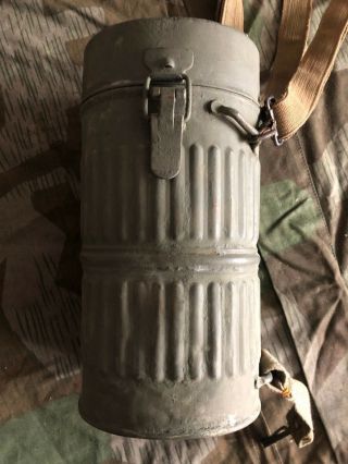 Ww2 Wwii German Gas Canister Box Case Draeger Wehrmacht
