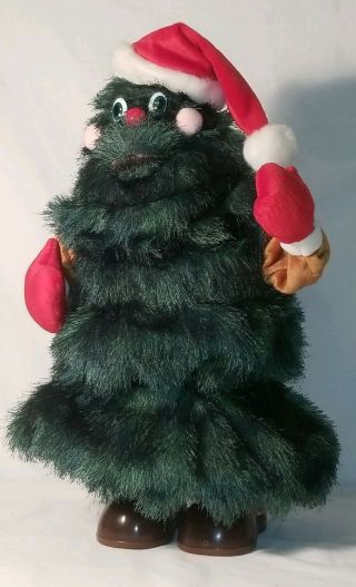 Animated Christmas Years Tree Singing Dancing Fun Rock A Long