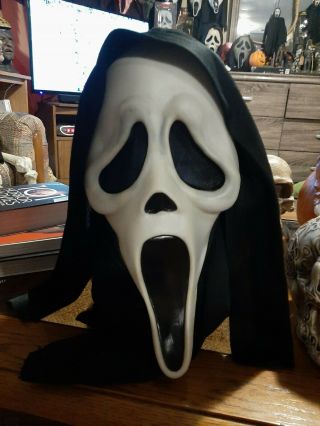 Fun World Ghostface Scream Mask Easter Unlimited Ghost Face Eu Stamp 9206