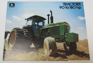 John Deere 40 Series Tractor With Hi - Crops Brochure 48 Pages