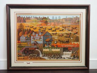 Charles Wysocki Limited Edition Print The Foxy Fox - Signed With 1172/1500