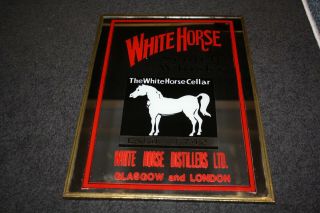 White Horse Scotch Whiskey Mirror