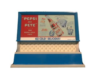 Pepsi Cola Coin Bank,  Pepsi And Pete,  Collectible From 1998,  Thepepsi - Cola Cops