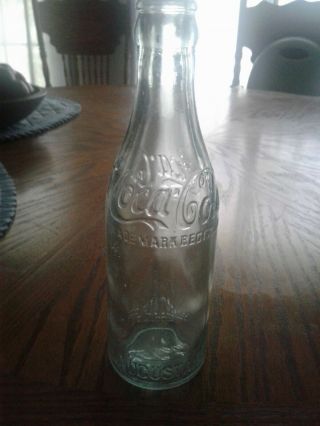 Augusta,  Georgia Straight Sided Coca Cola Bottle Shoulder Script,  Near