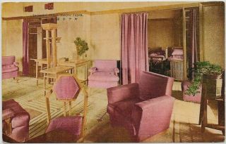 Tokyo,  Japan - Imperial Hotel - Suite Of Rooms - Architect Frank Lloyd Wright - 1908 Jh39